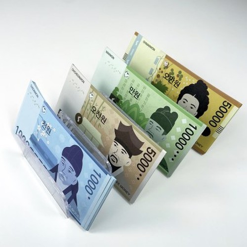 Acrylic cash holder - acrylic, storage