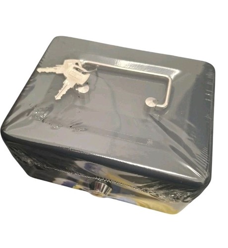 Metal cash box money - cash,