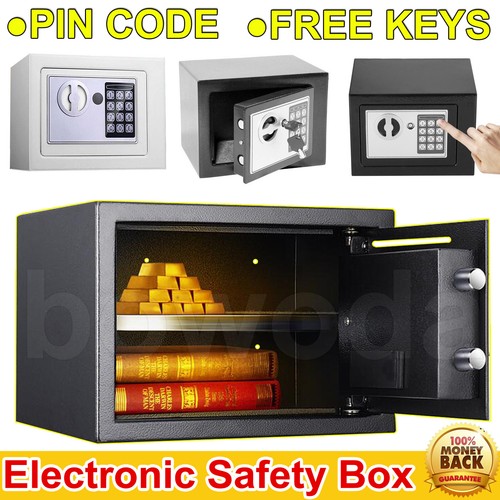 Large steel safe digital key - steel,