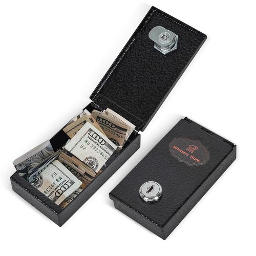 Pocket sized winner bank metal - sized,