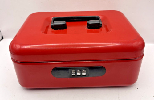 Metal cash box - box, with