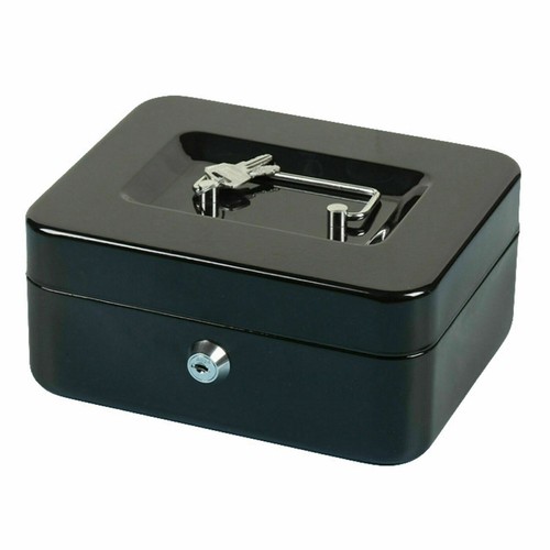 Metal cash box money - metal,