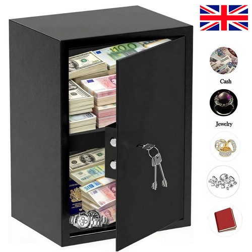 Large strong steel safe - safe, key