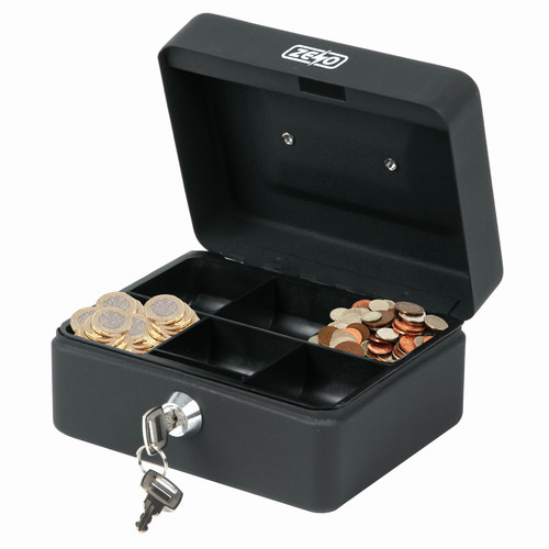 Money box tin steel - steel, metal