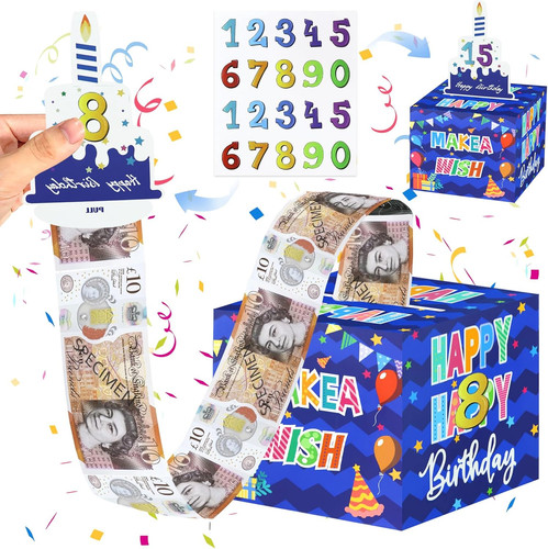 Happy birthday money box - happy,