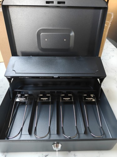 Metal cash box lockable - metal,