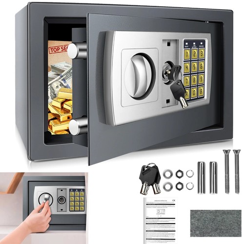 Premium solid steel safe - 8.5l,