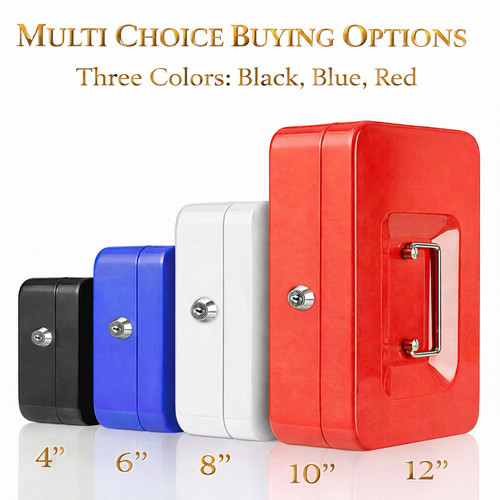 Metal cash box money - metal, bank