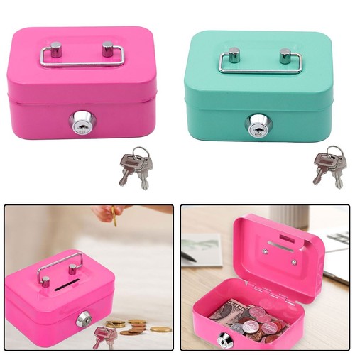 Money box tin steel metal - money,