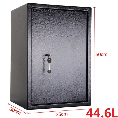 Large strong steel safe - steel, key