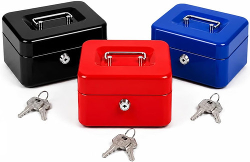 Cash money box - cash/money, tin