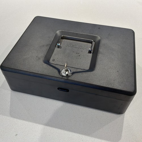 Helix money box tin - helix,