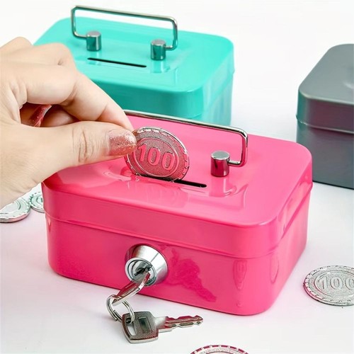 1pc metal cash box - metal,