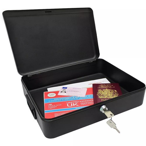 Security lock box - lock, fireproof